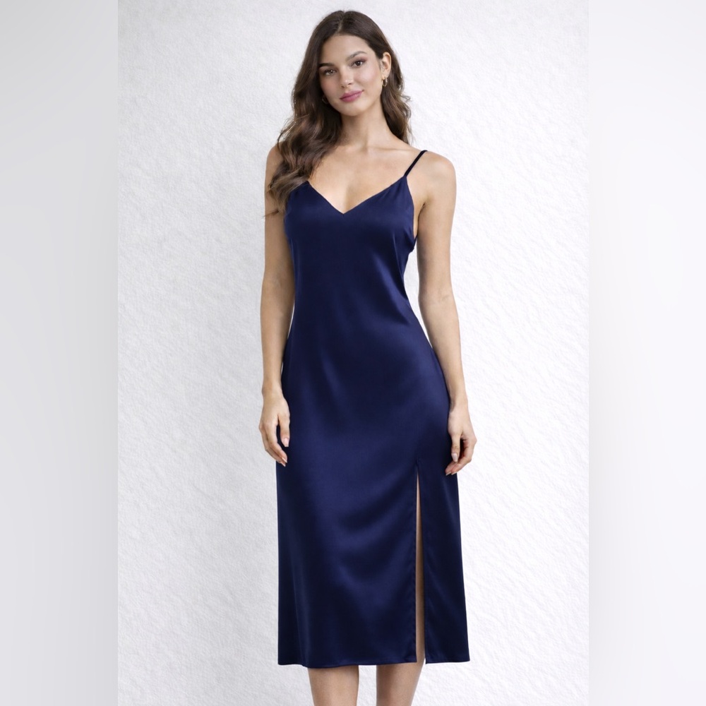 NWT: ZARA Satin Slip Dress